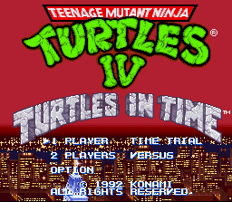 Teenage Mutant Ninja Turtles: Turtles in Time screenshot 3 for Super Famicom